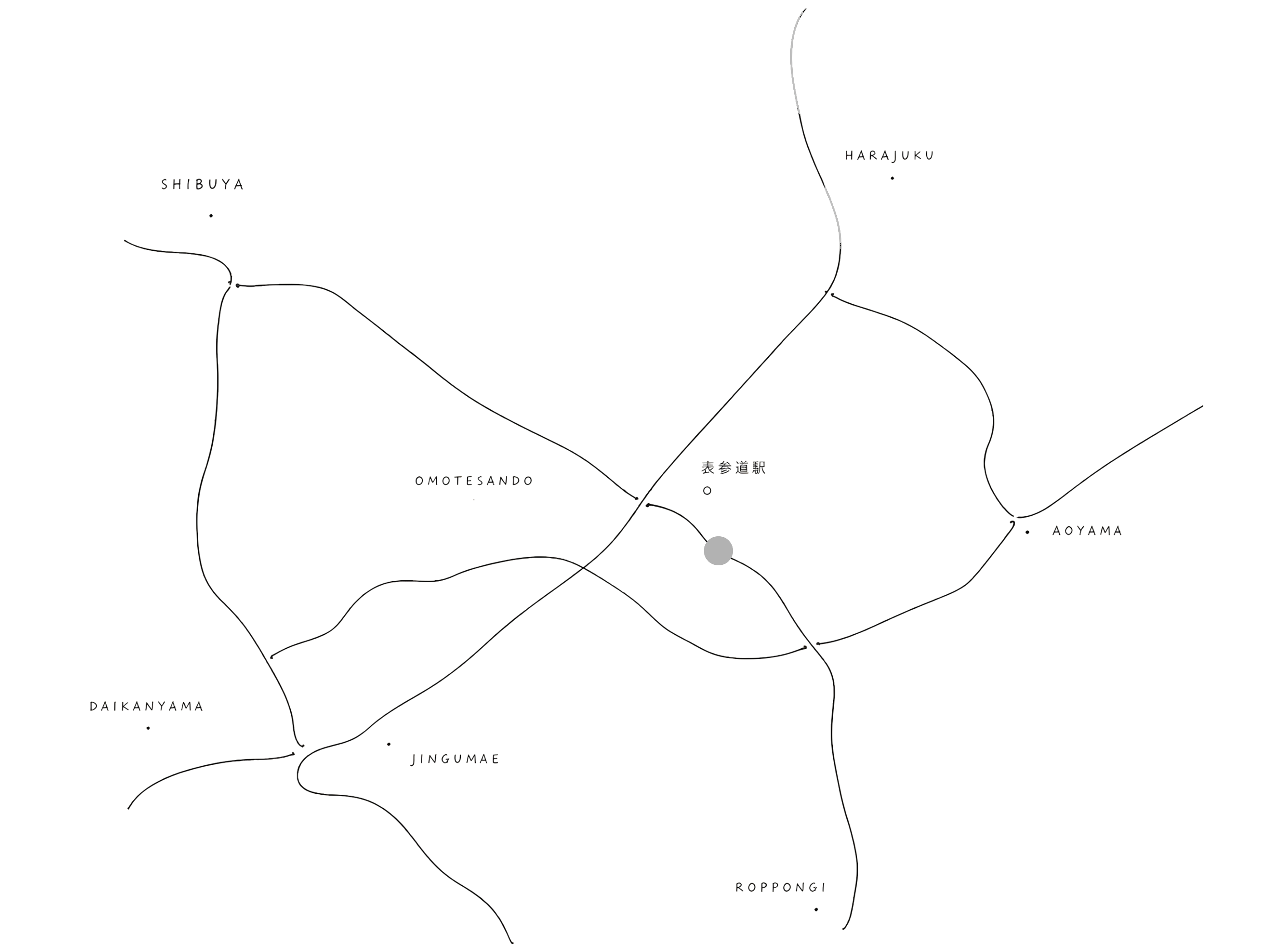 Omotesando Map